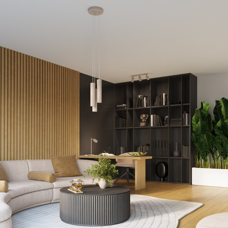 Sollux Lighting Kinkiet KARBON taupe z włącznikiem SL.1762