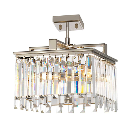 Żyrandol Elstead Lighting Aries szary ARIES-4P-S