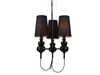 Lampa wisząca Azzardo AZ2163 Baroco 3 black