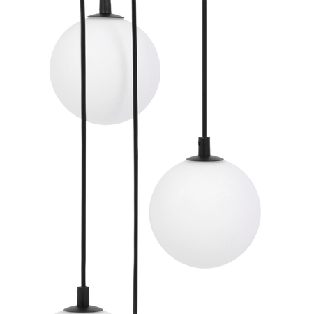 Lampa wisząca Kaja ASPEN KP-29 czarny, biały