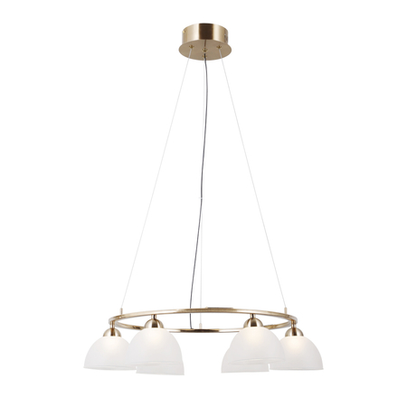 Lampa wisząca Italux Montiela PND-34374-6-HBR Złoty