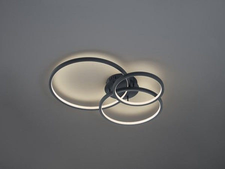Lampa sufitowa Trio 652710342 grafitowy