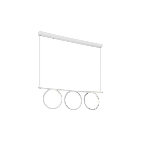 Milagro Lampa Wisząca Loop Biały 60W LED ML521 BIAŁY