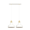 Lampa wisząca IBOR 2 WHITE Emibig 1043/2 biały