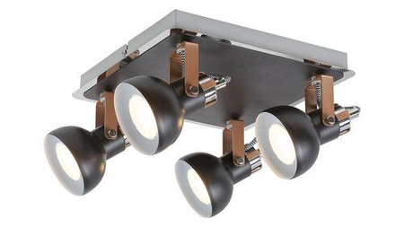 Oczko Rabalux Balzac 5612 czarny matowy