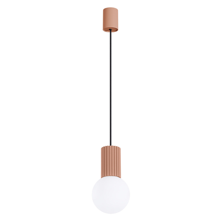 Sollux Lighting Lampa wisząca HALO 1 mocca SL.1734