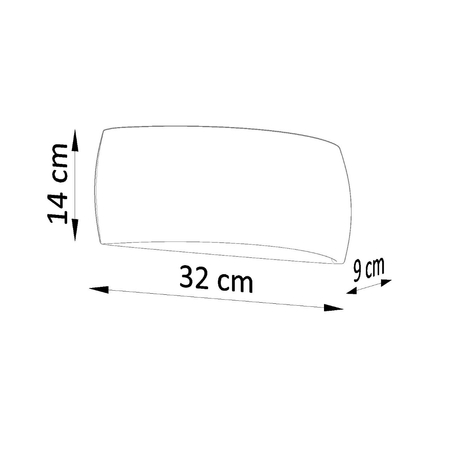 Sollux Lighting Kinkiet ceramiczny PONTIUS SL.0835