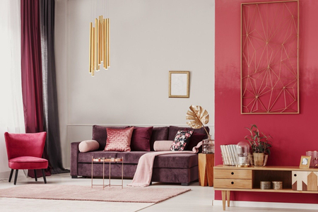 Lampa wisząca Maxlight P0265D złoty