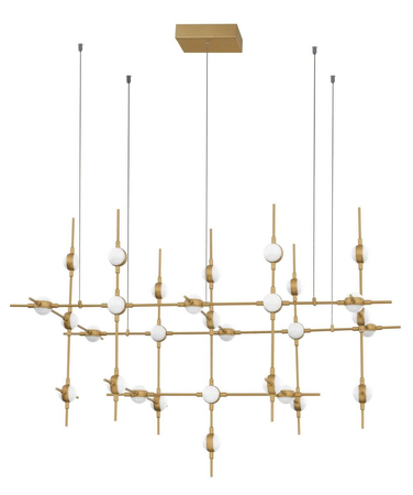 Lampa wisząca Luces Exclusivas AZUL LE41330 złoty