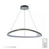 Lampa wisząca Zuma Line MD3888-1L-3BCT GETAFE LAMPA WISZĄCA CZARNY CHROM/BLACK CHROME