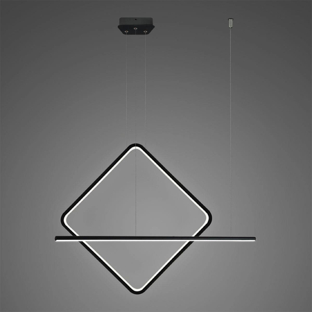 Lampa wisząca Linea No.4 A 80cm czarna 4k