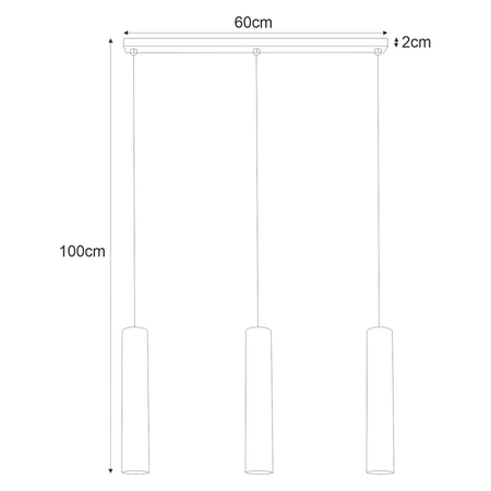 Lampa wisząca ASTINA Kaja K-4871 czarny/mosiądz