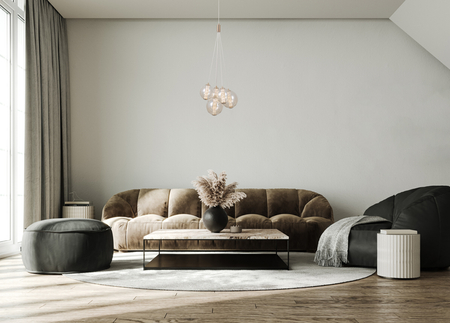 Lampa wisząca Italux PND-34359-5-HBR-AMB złoty