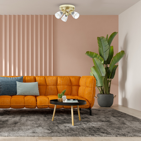 Milagro Lampa sufitowa BEST GOLD 3xE14 (round) ML9977 ZŁOTY