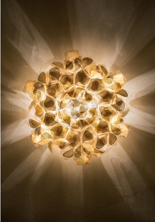 Lampa sufitowa Slamp CLIZIA - MAMA NON MAMA GOLD L CLICL00GNM00000000EU złoty