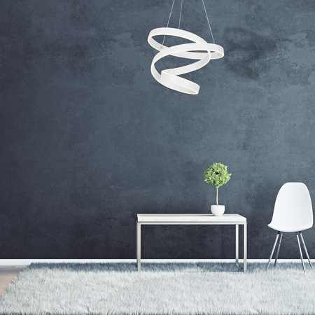 Milagro Lampa wisząca Andromeda Biały 100W LED ML5492 BIAŁY