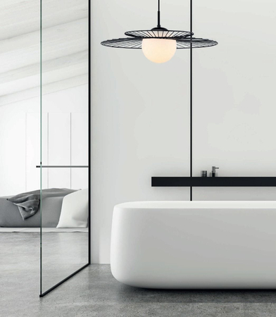 Lampa wisząca Italux Sarah MDM-4000/1 BK Czarny