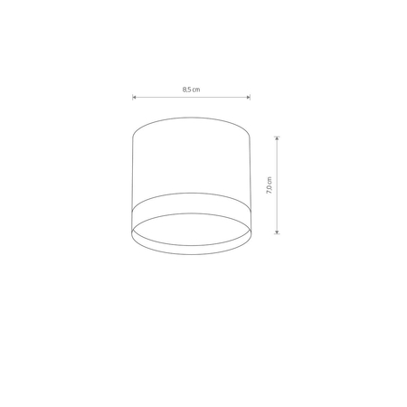 Spot SILBA Nowodvorski 10477 czarny