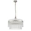 Lampa wisząca Endon Lighting Marietta 104112 nikiel