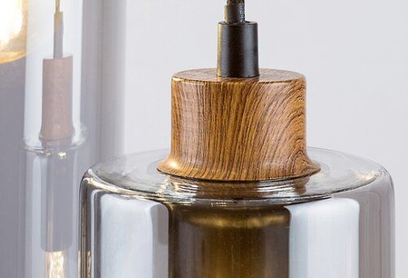 Lampa wisząca Rabalux Tanno 72125 dąb