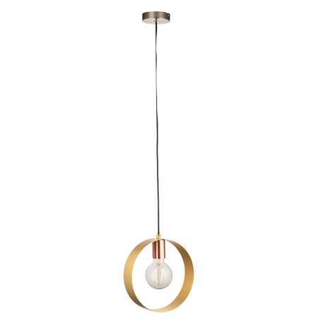 Endon Lighting Lampa wisząca 97664 mosiądz