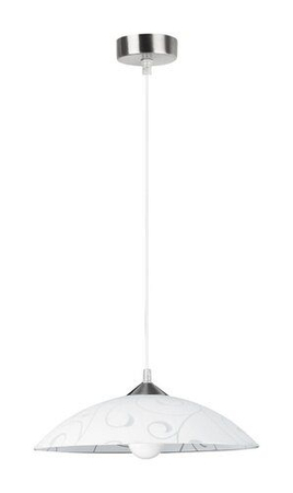 Lampa wisząca Rabalux Harmony Lux 3856 biały wzorzysty