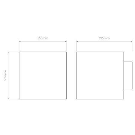 Kinkiet Astro Pienza 165 1196003 Gips