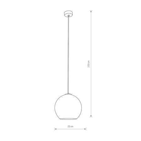 Lampa wisząca POLARIS Nowodvorski 9056 chrom