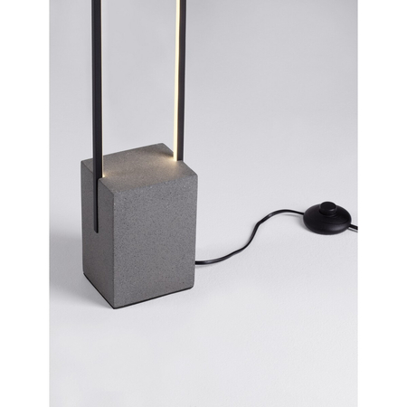 Lampa podłogowa Luces Exclusivas DOMAIRA LE45292 czarny