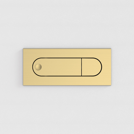 Kinkiet Astro Digit LED II 1323044 Matowy Złoty