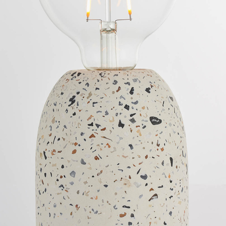 Lampa stołowa Endon Lighting Terrazzo 78181 biały