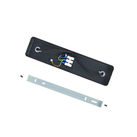 Spot Snow 2xGU10 czarna LP-731/2W BK