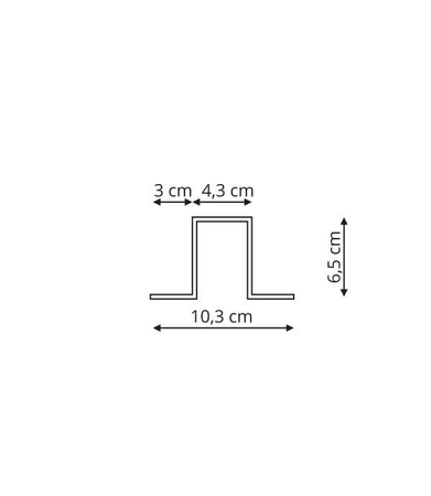 Magnetic zestaw do montażu podtynkowego czarny LP-E020-MAG-R KIT zestaw podtynkowy