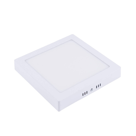 Plafon LED Greenie SOLID kwadratowy metalowy 220x220 18W CW