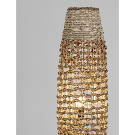 Lampa podłogowa Luces Exclusivas ZALMONTE LE45379 drewno jasne i ciemne