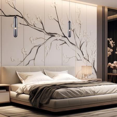 Milagro Lampa wisząca PAX BLACK 1xG9 ML0337 CZARNY