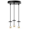 Lampa wisząca Azzardo LUCAS BASE 3R PENDANT GU10 BK AZ6158 BLACK