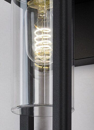 Kinkiet zewnętrzny Rabalux Zernest 77086 czarny