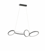 Lampa wisząca Trio 322610432 czarny