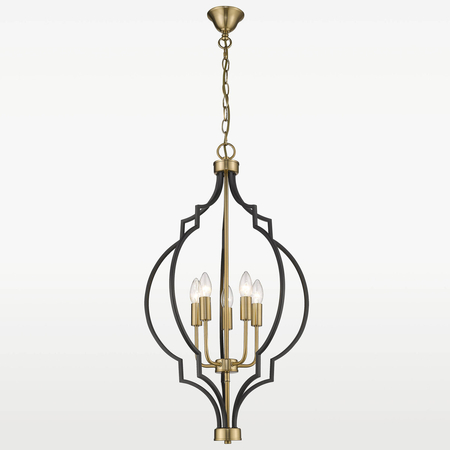 Cosmo Light Lampa wisząca NASHVILLE P05186BK