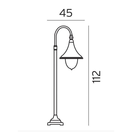 FIRENZE 805 BLACK E27 LED 9W