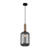 Lampa wisząca Italux Antiola PND-5588-1L-BRO+SG Mosiężny