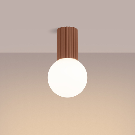Sollux Lighting Plafon HALO mocca IP44 SL.1733