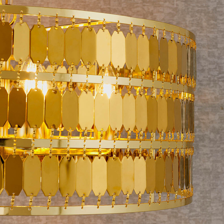 Endon Lighting Lampa wisząca 90299 złoty