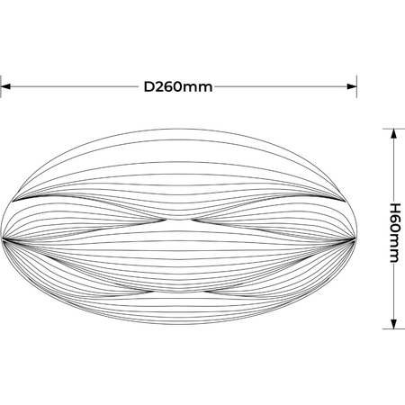 Light Prestige Plafon Moluna 26 cm biały LED 4000K LP-9623/1C-26 WH