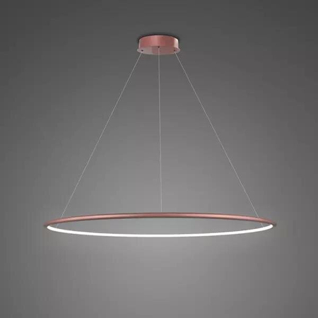 Lampa wisząca Ledowe Okręgi No.1 80cm 4k Różowe Złoto Dali