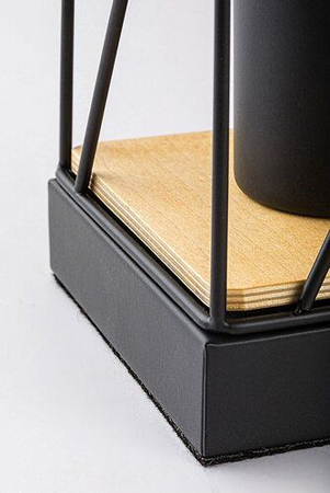 Lampa stołowa Rabalux Boire 74006 czarny