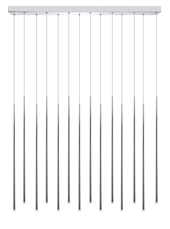 Lampa wisząca LOUISE 14 CH Azzardo AZ3426 chrom