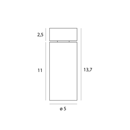 MAXLIGHT C0246 LAMPA SUFITOWA HALO A BLACK