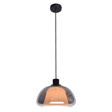 Lampa wisząca Italux Apiro PND-84638-BK-SG Czarny
